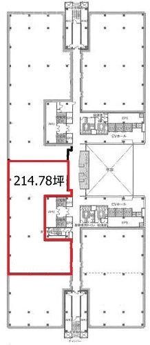 東京ファッションタウン(TFTビル西館)6F 間取り図