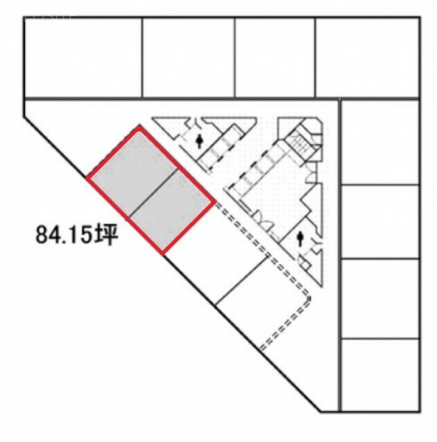 新宿第一生命ビル16F 間取り図
