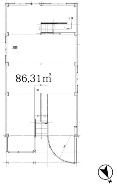 ループラインビル2F 間取り図