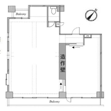 MFビル501 間取り図