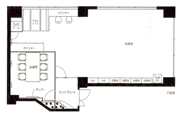 Daiwa麻布台ビルB 間取り図