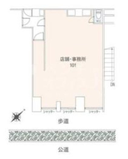 ゲオタワー池袋101 間取り図