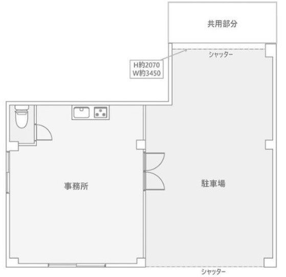 日興パレス池上101 間取り図