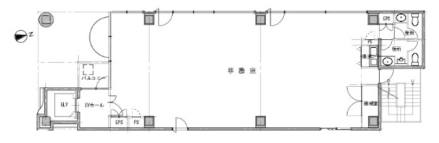 KSKビル2F 間取り図