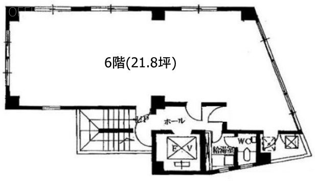 八重洲長岡ビル6F 間取り図