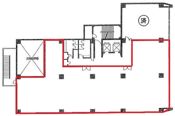 湯島ビル2F 間取り図