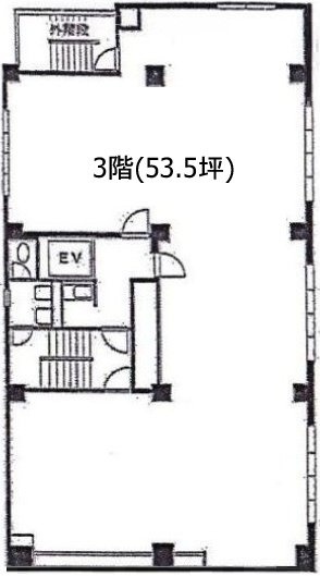 河野ビル3F 間取り図