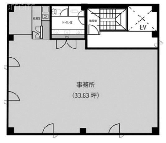 芝TKビル3F 間取り図