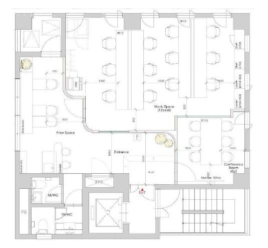 AZ Ginza East2F 間取り図
