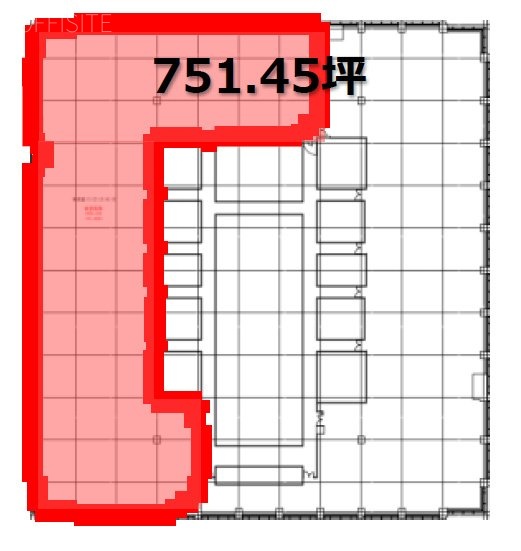 品川シーズンテラス8F 間取り図