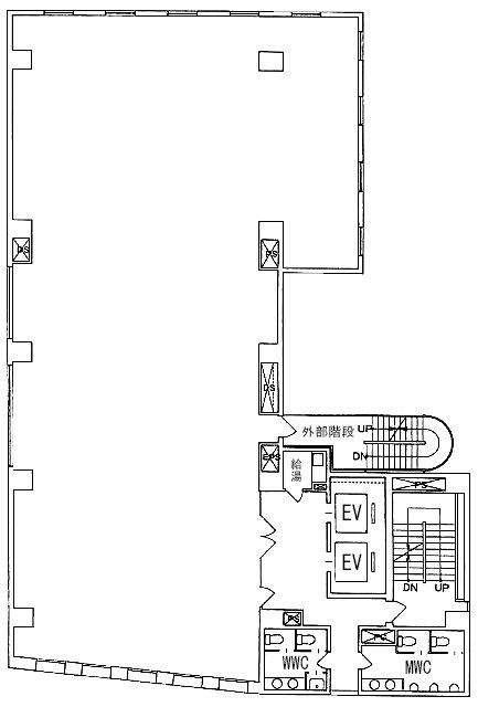 第7秋山ビル2F 間取り図