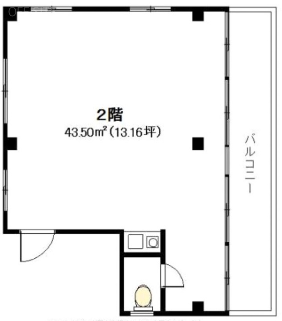 タチバナビル2F 間取り図
