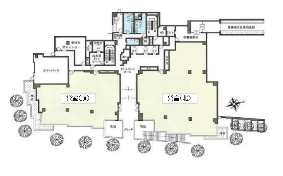 芝大門センタービル北 間取り図