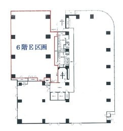 メットライフ新横浜ビルE 間取り図