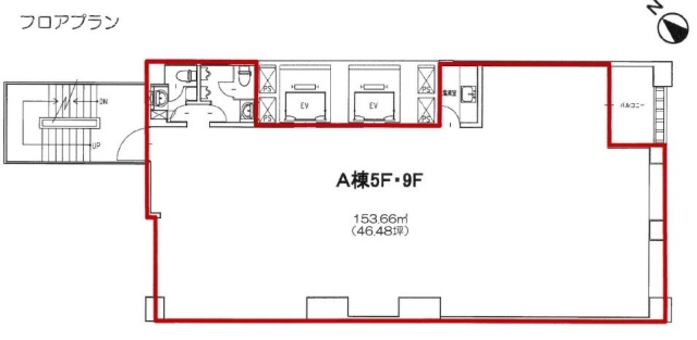 ミヤヒロビルA 間取り図