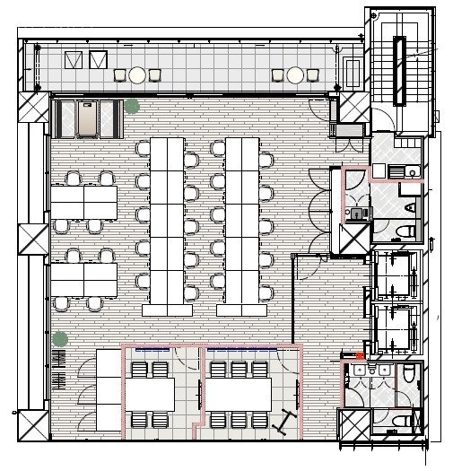 Expert Tamachi6F 間取り図