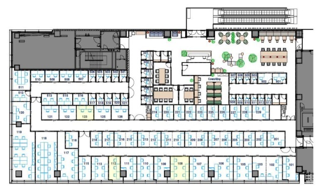 エキスパートオフィス中野CP123 間取り図
