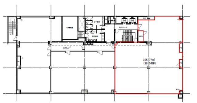 安田芝浦第2ビル南 間取り図