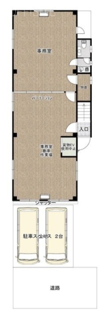 泉ビル1F 間取り図