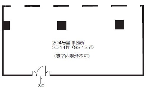 サンビル204 間取り図