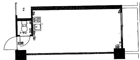 笹塚総榮ビル404 間取り図
