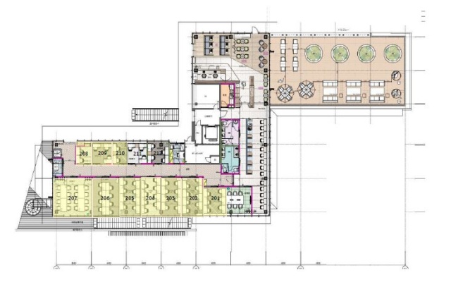 エキスパートオフィス霞が関203 間取り図