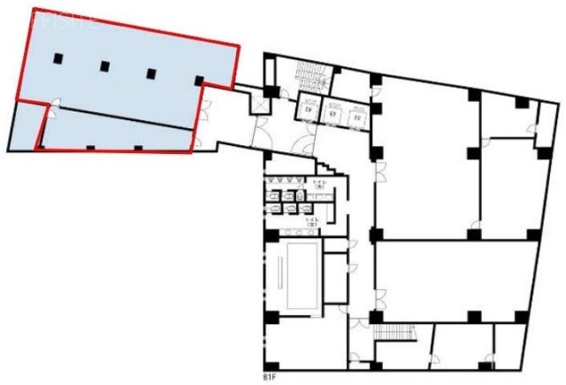 KDX新宿ビルB1F 間取り図
