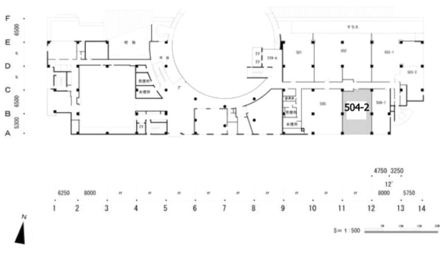 ベルブ永山504-2 間取り図