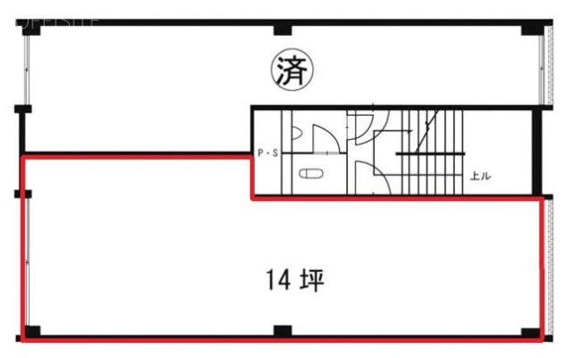 芝ビル3F 間取り図