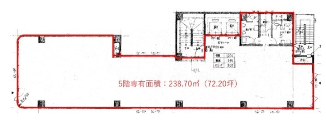 プライム東日本橋一丁目ビル5F 間取り図