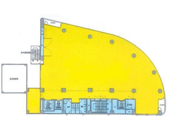 日本橋浜町ビル3F 間取り図