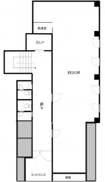 ゆまにビル1F 間取り図