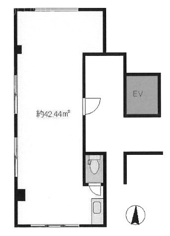 塩田商事本社ビル401 間取り図