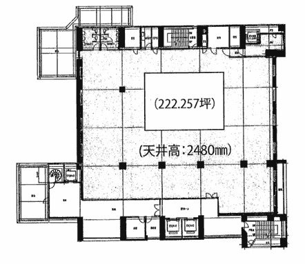 第一法規ビル3F 間取り図