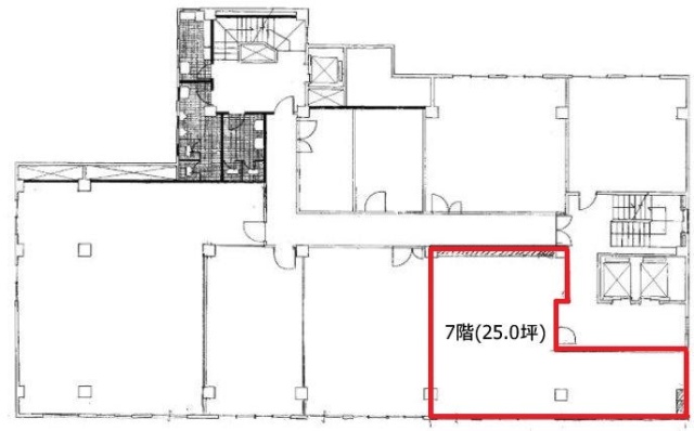 中島商事ビル7F 間取り図