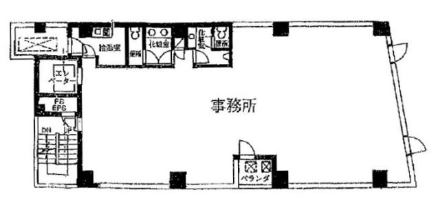 アルマビル4F 間取り図