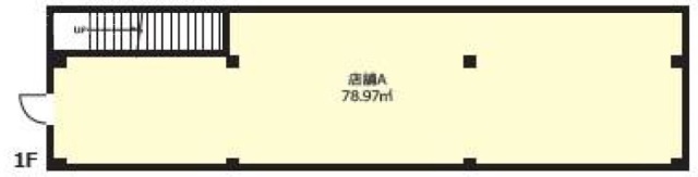 (仮称)品川区中延5丁目プロジェクトビル1F 間取り図