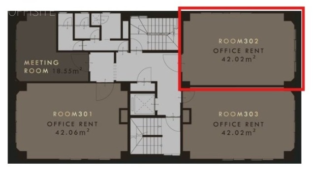 THE HARBOUR SHIBAURA302 間取り図