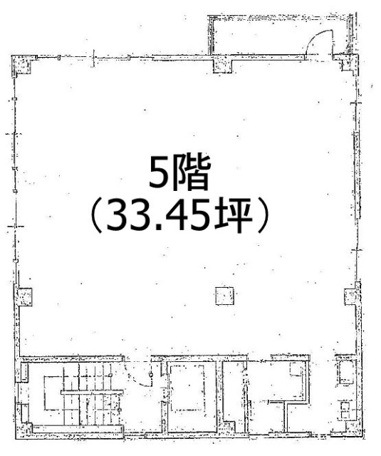 ペガソ21海岸ビル5F 間取り図