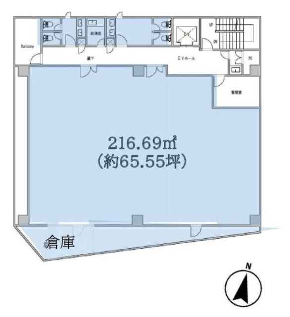 No.R浜松町3F 間取り図