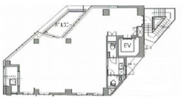 オリックス恵比寿西ビル5F 間取り図