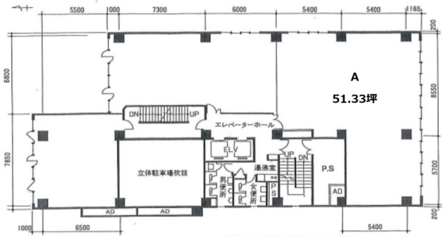 産報佐久間ビルA 間取り図