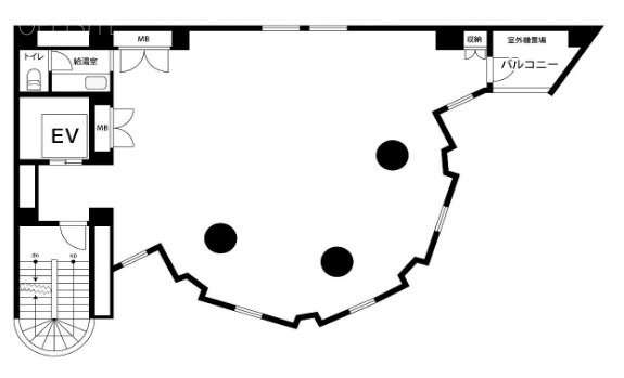 belle恵比寿2F 間取り図