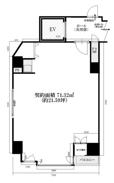 IFOビルA 間取り図