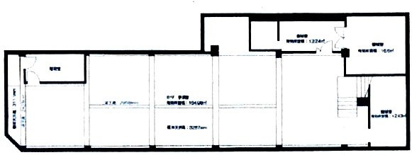 第6白鳳ビルB1F 間取り図