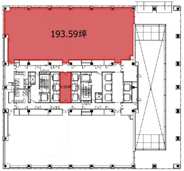 品川シーサイドサウスタワーa 間取り図