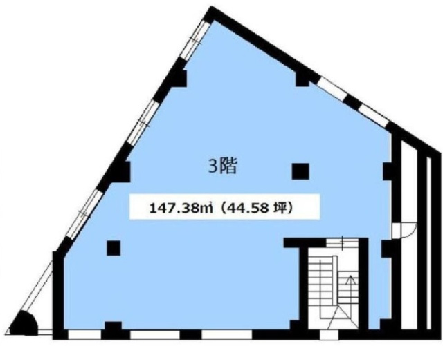 菊信第一ビル3F 間取り図