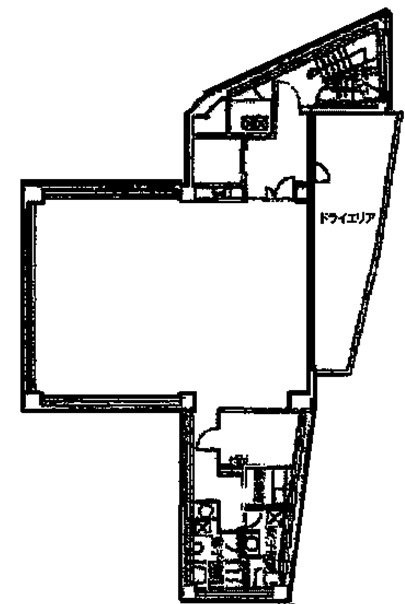 ルート高輪ビルB1F 間取り図