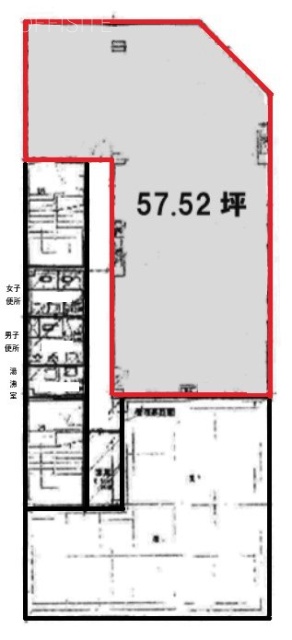 常盤台分室4F 間取り図