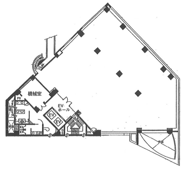 泉館紀尾井町ビル3F 間取り図